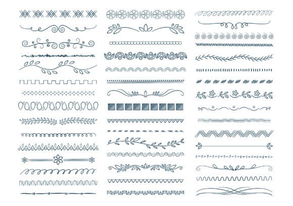 Download Sketch Dividers. Stripped Lines Had - Line Collection